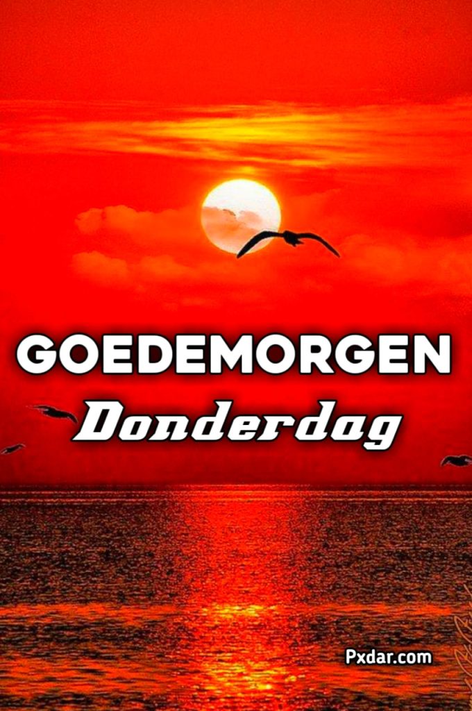 Goedemorgen Donderdag