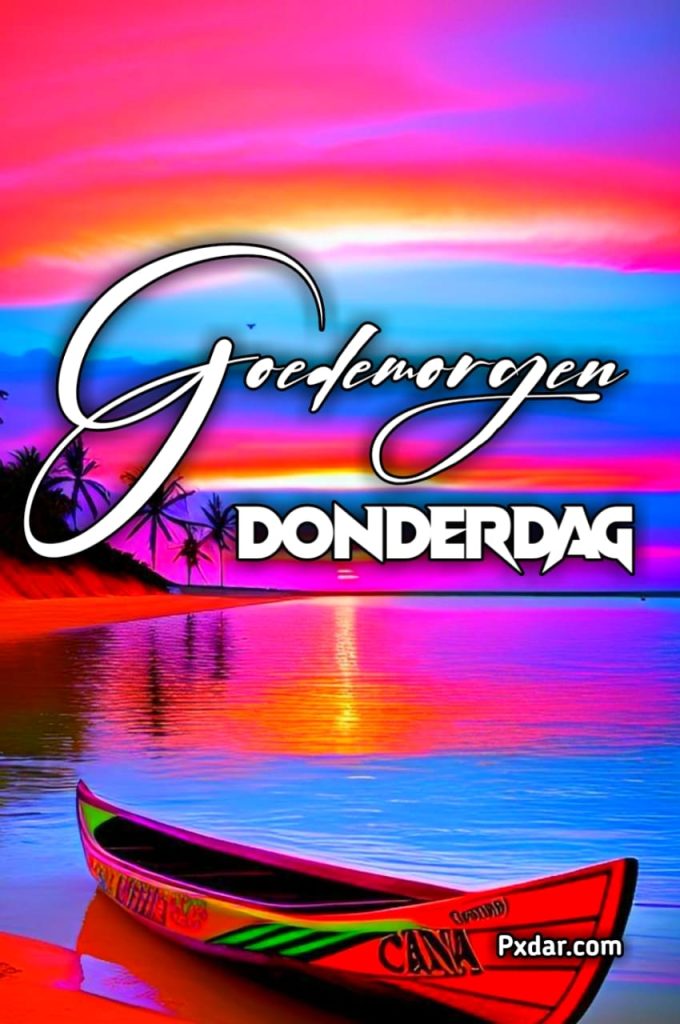 Goedemorgen Fijne Donderdag