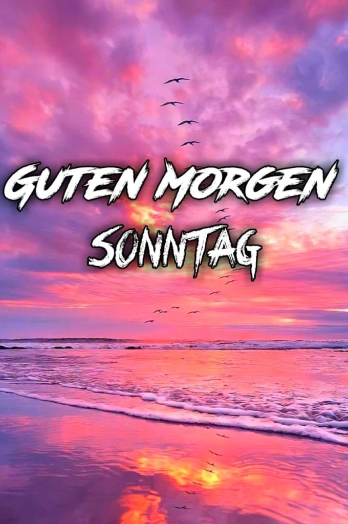 Lustig Guten Morgen Sonntag