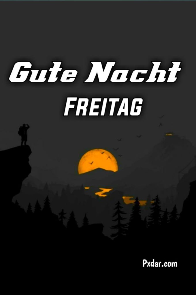 Schönen Freitag Abend Und Später Gute Nacht