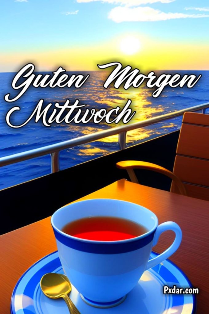 Wochenteiler Ausgefallen Guten Morgen Mittwoch