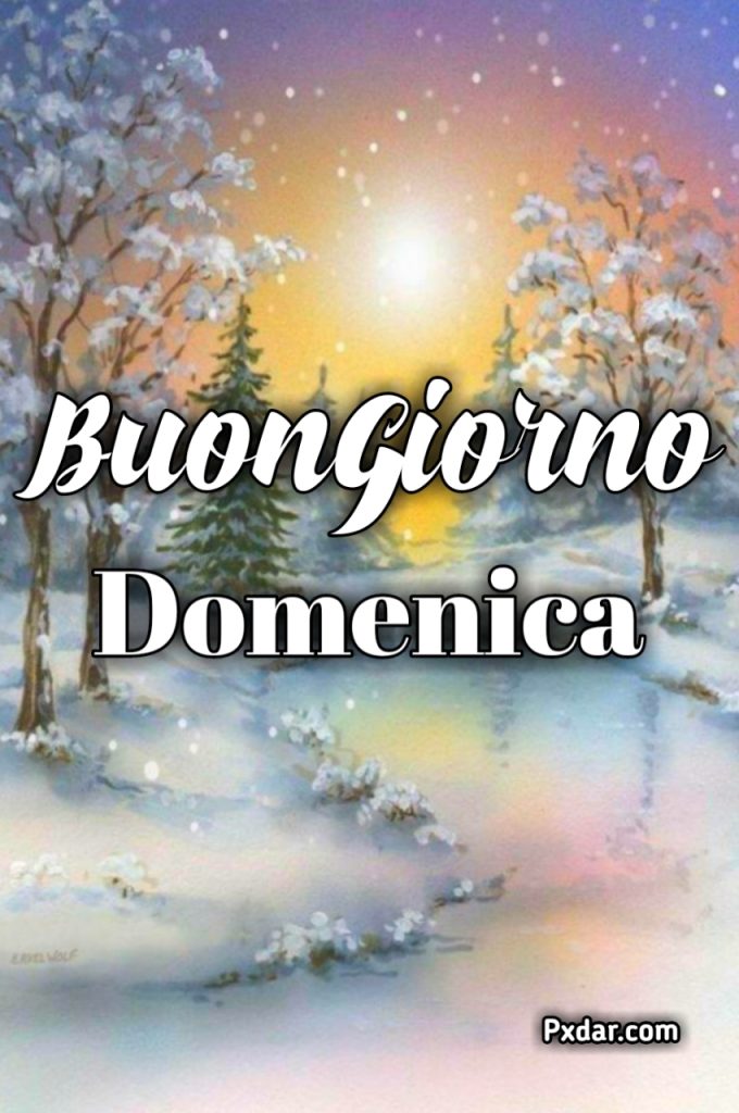 Buongiorno Domenica Invernale