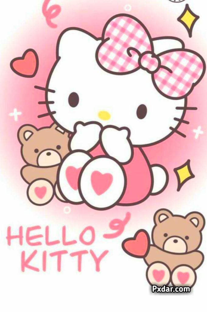 Wallpaper Hello Kitty