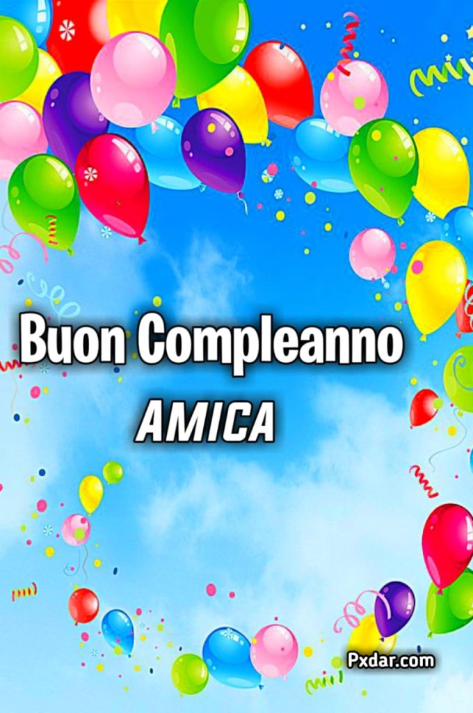 Auguri Di Buon Compleanno Amico