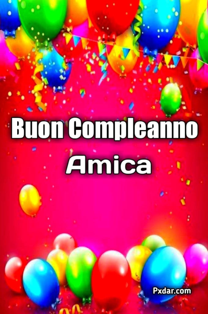 Buon Compleanno Amica Simpatici