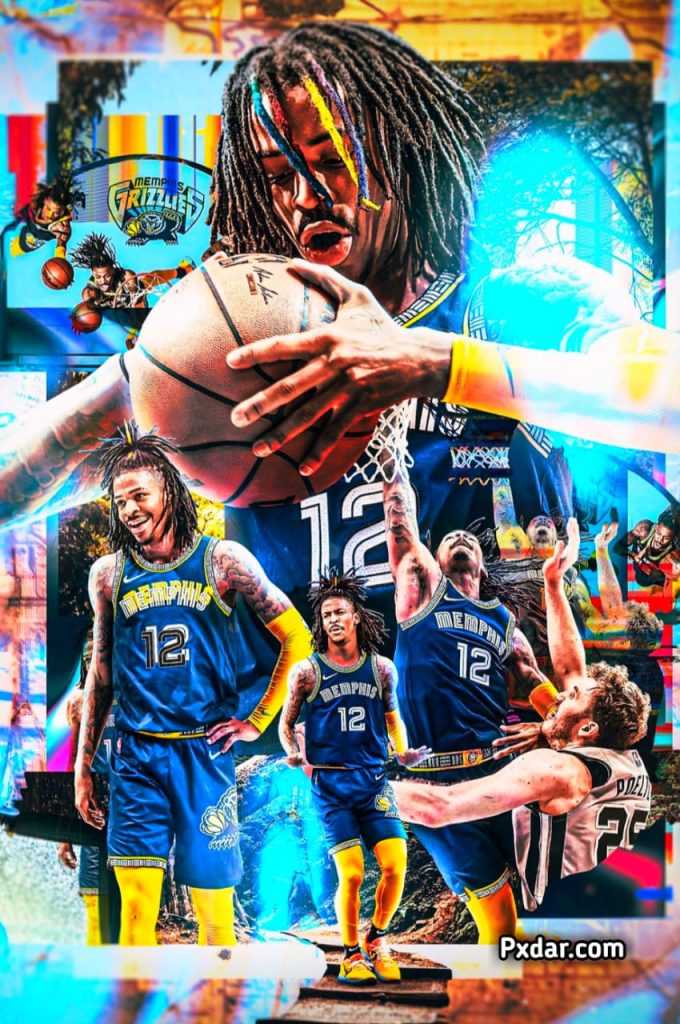 Ja Morant Poster Dunk Wallpaper