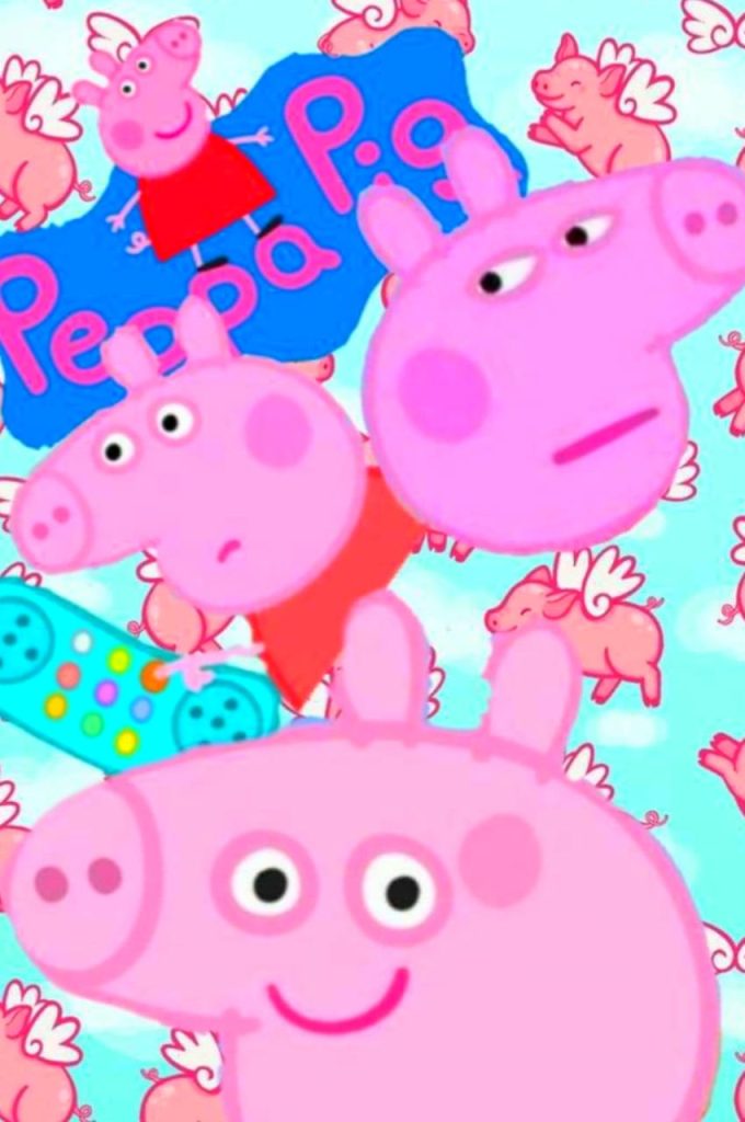 Pepa Pig House Wallpaper