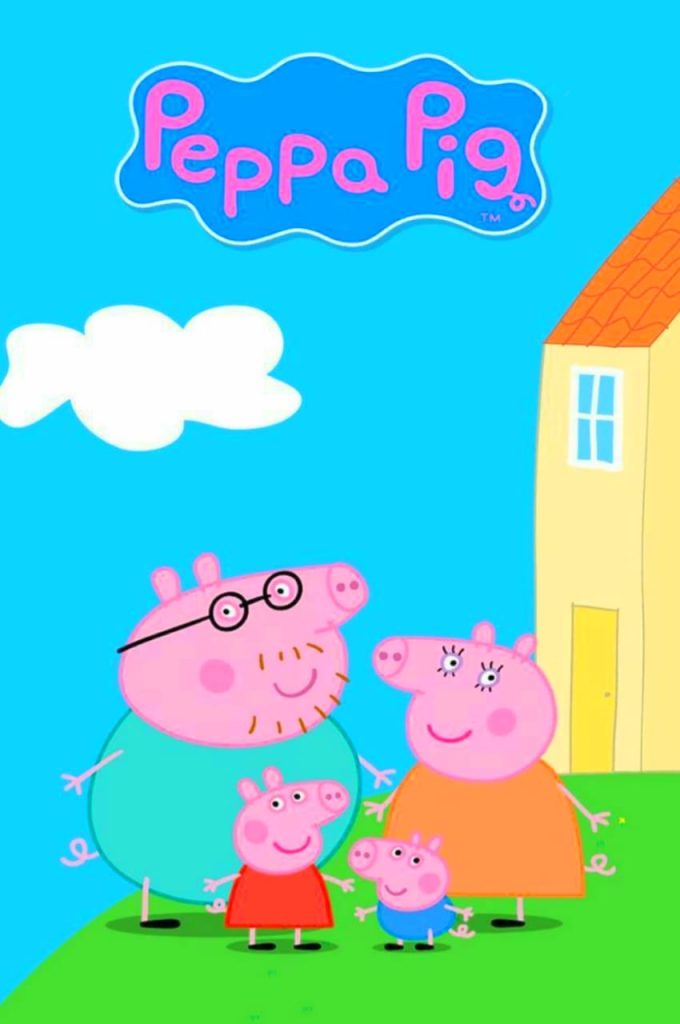 Peppa Pig House Wallpaper