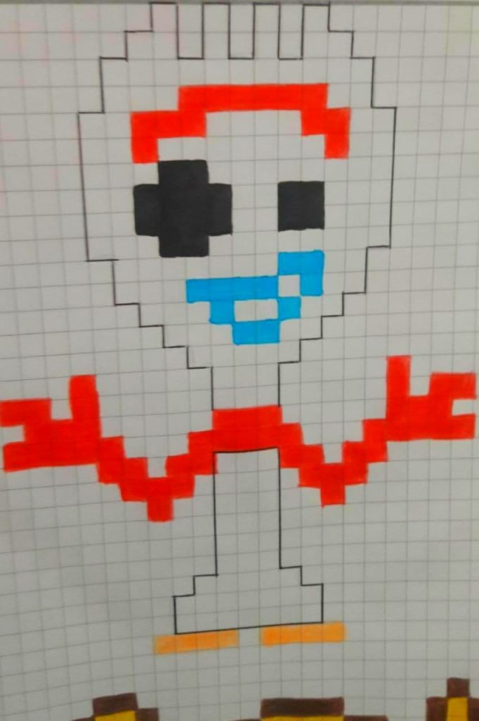 Dibujos Pixelados Para Niños