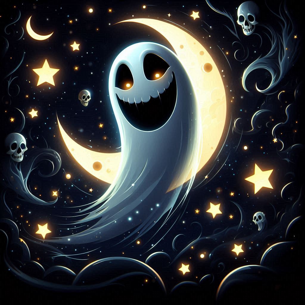 Aesthetic Cute Ghostface Wallpaper