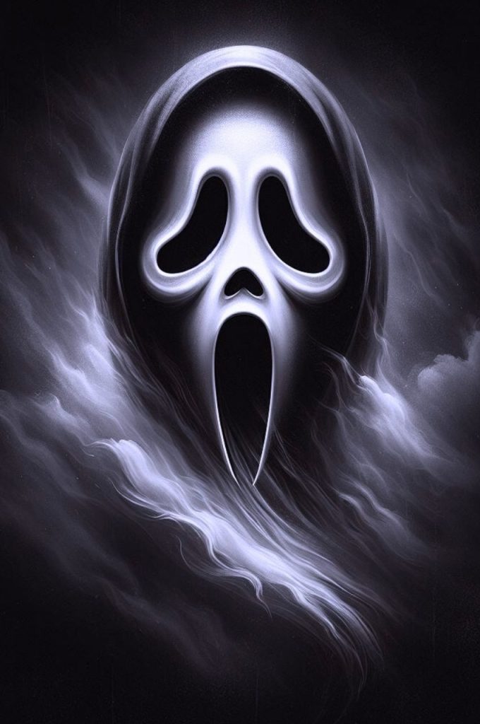 Aesthetic Cute Ghostface Wallpaper