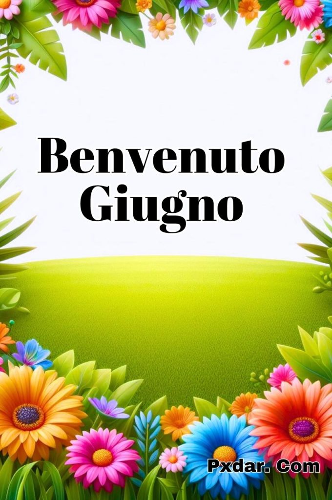 Benvenuto Giugno 2024