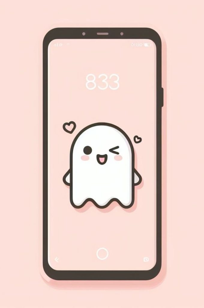 Cute Ghostface Wallpaper Pink