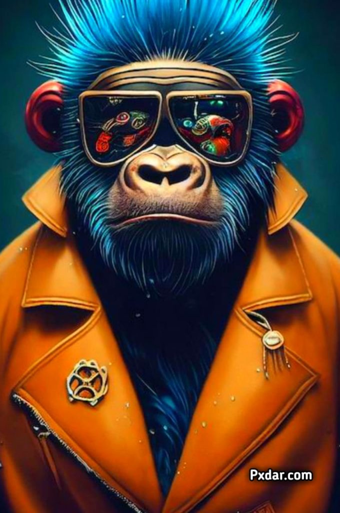 Funny Monkey Wallpaper 4k