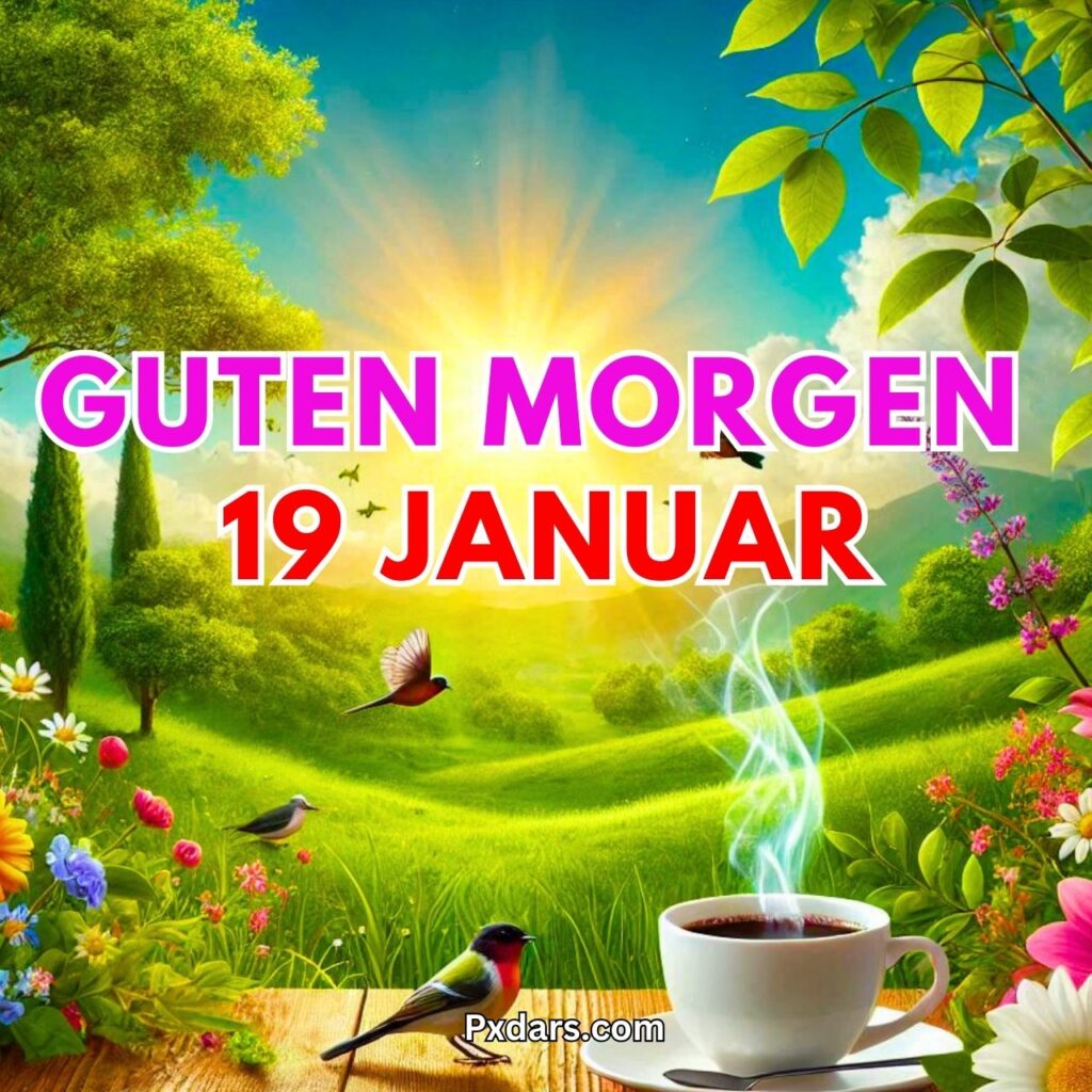 163+ Guten Morgen 19 Januar 2025 Bilder, GIF, Foto Neu Kostenlos